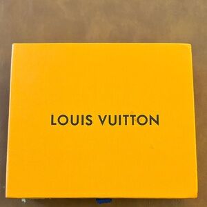 Louis Vuitton Wallet with Vibrant Orange Box